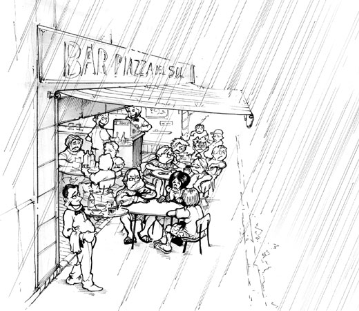 Regen im Urlaub
