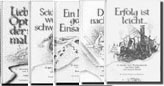 Fünf Sprüchebücher