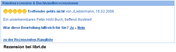 Rezension bei libri.de